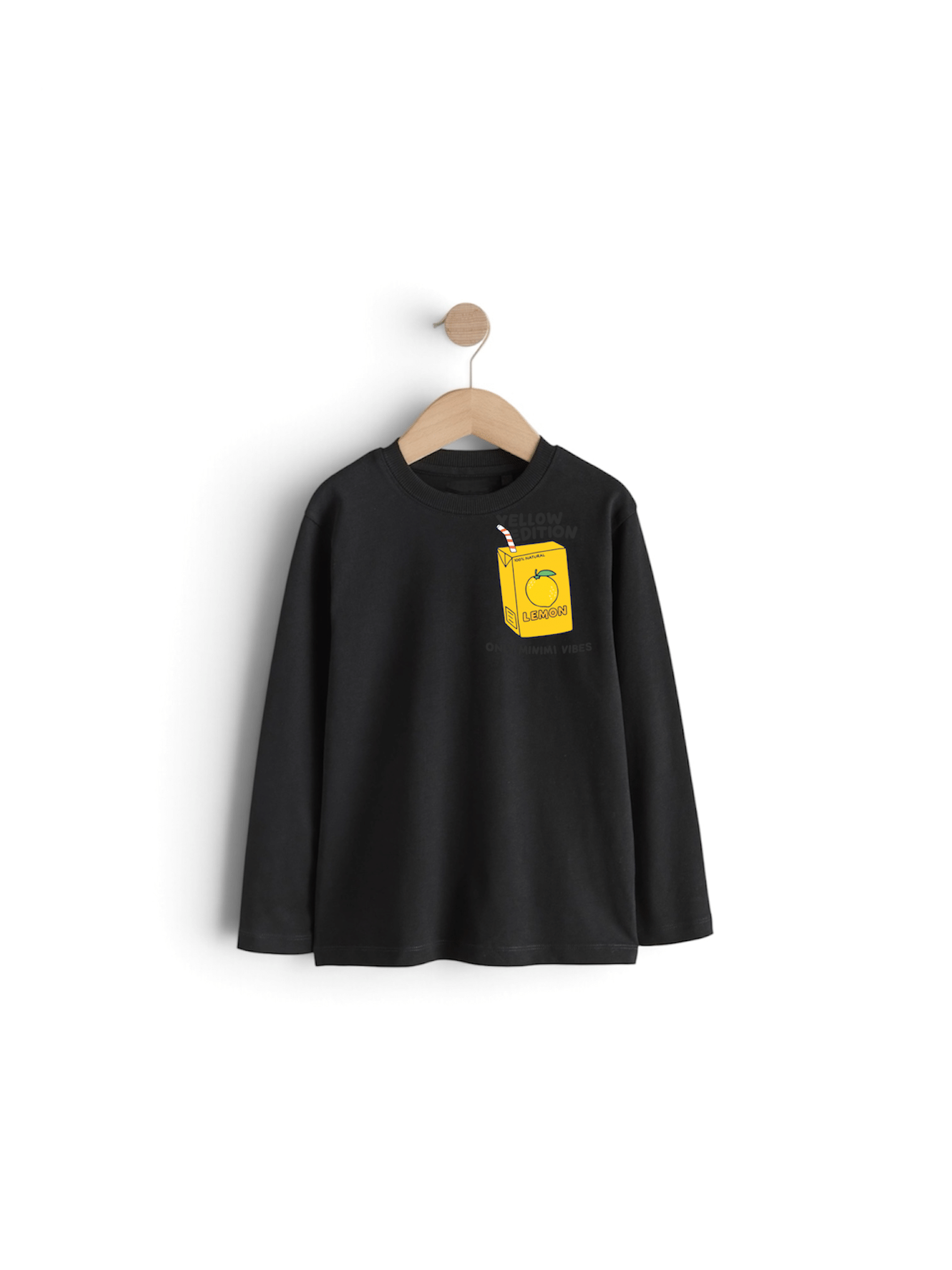 Minimi crna oversize majica - Image 2