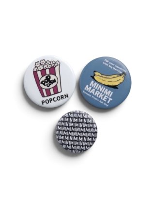 Minimi bedževi set 3 komada